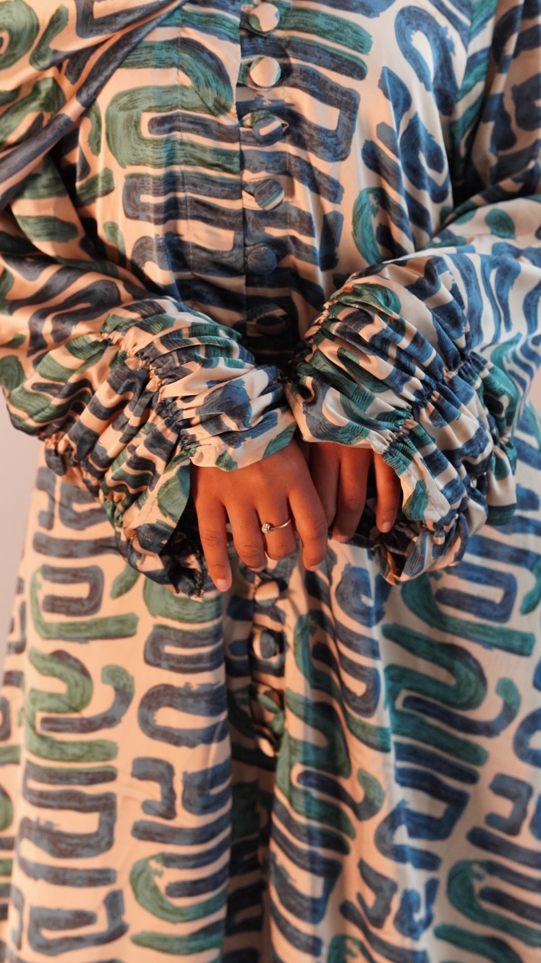 Chic detailed abaya