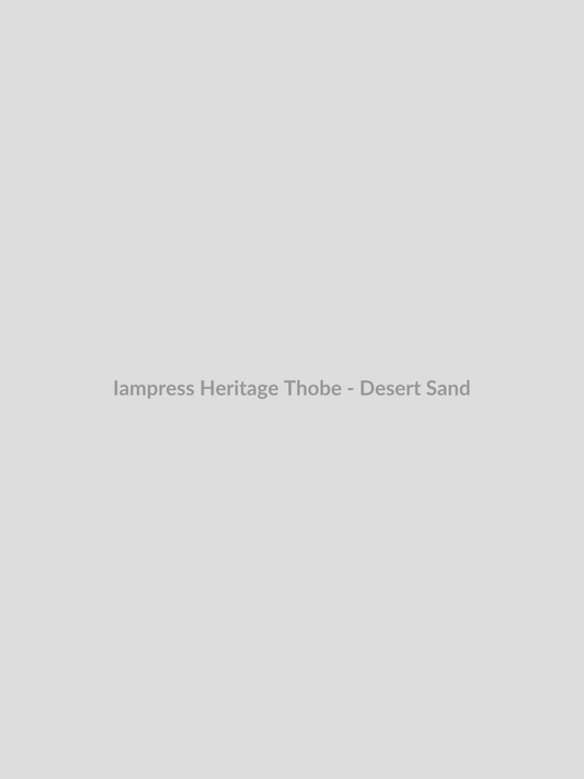 Heritage Thobe - Desert Sand by Iampress