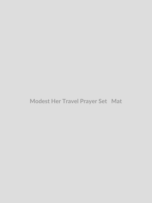 Travel Prayer Set + Mat by Modest Her