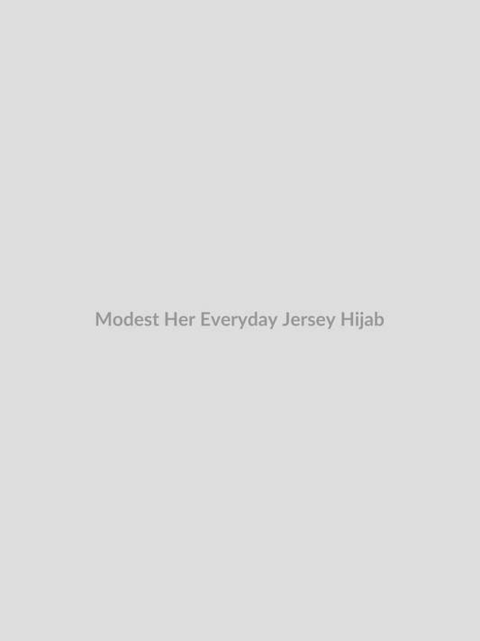 Everyday Jersey Hijab by Modest Her