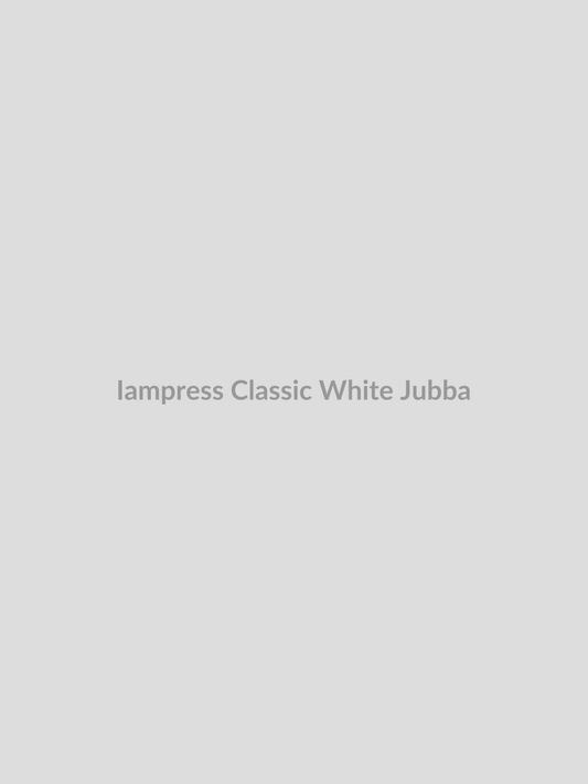 Classic White Jubba by Iampress
