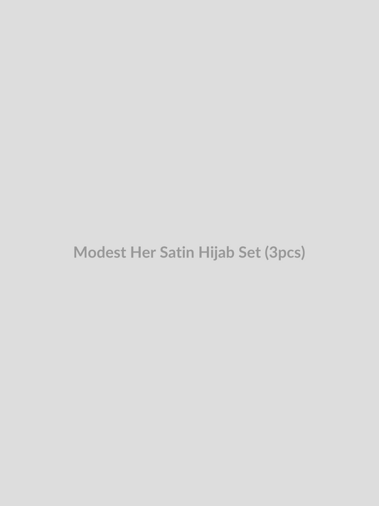 Satin Hijab Set (3pcs) by Modest Her