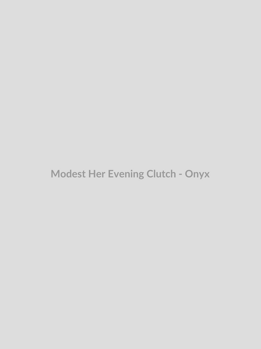Evening Clutch - Onyx by Modest Her