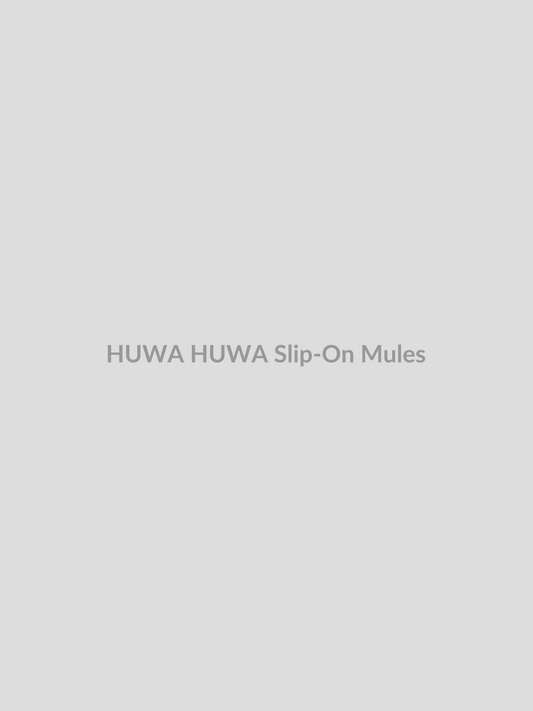 HUWA Slip-On Mules by HUWA