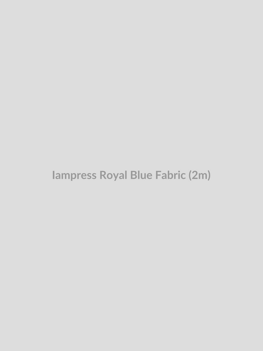 Royal Blue Fabric (2m) by Iampress